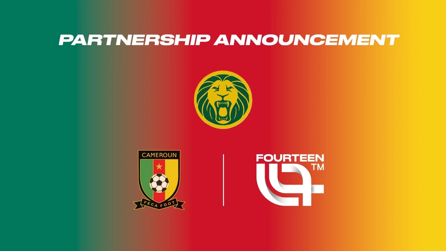 Après All One Sports, la Fecafoot mise sur Fourteen, la marque suisse, pour équiper les Lions Indomptables